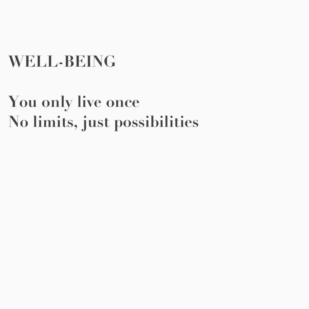 well-being